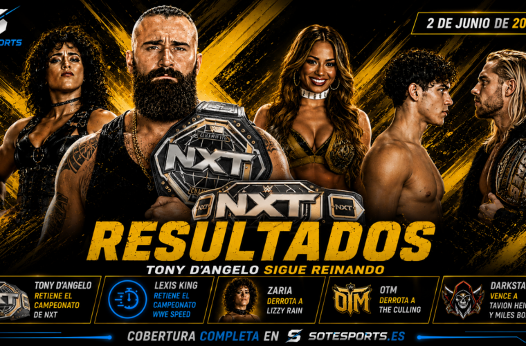 WWE NXT (2 de junio de 2026): Tony D’Angelo retiene, Zaria domina y Romeo Moreno se queda cerca del oro