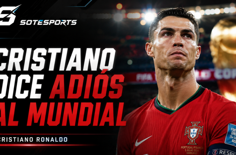 Cristiano Ronaldo confirma que el Mundial 2026 fue el último de su carrera