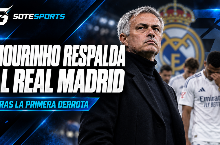 Mourinho respalda al Real Madrid tras su primera derrota de la temporada