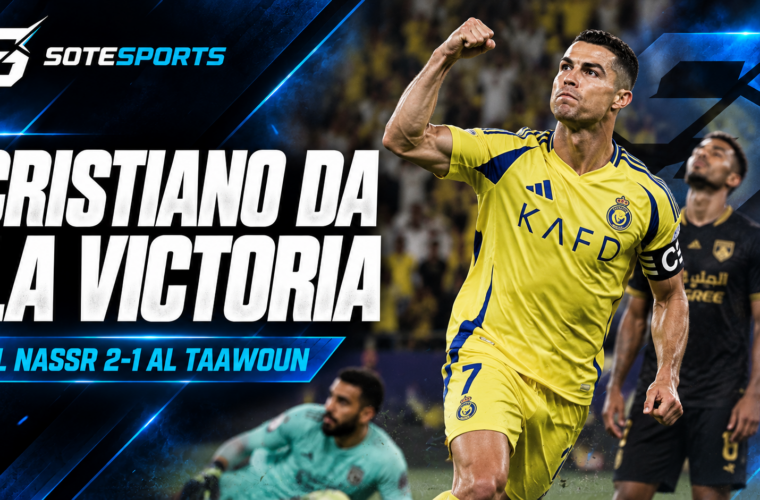 Cristiano Ronaldo vuelve a ser decisivo y da la victoria a Al Nassr ante Al Taawoun